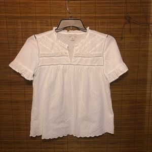 4 for $20 J. Crew white blouse